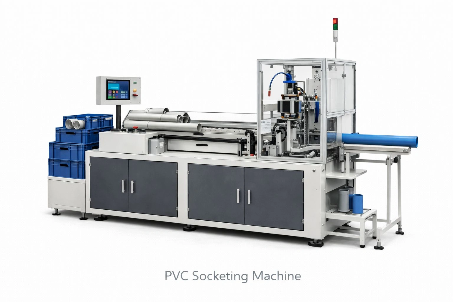 PVC Socketing Machine